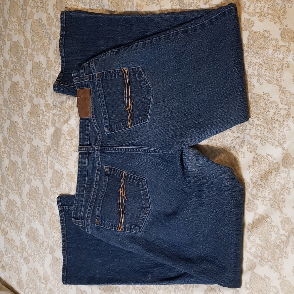 $5🔥 THRE3 bootcut blue jeans